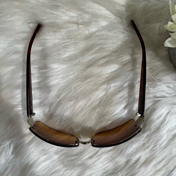 NEW Fantas-Eyes Y2K Rimless Square Oversized Tortoise Gradient Sunglasses NWOT - Picture 15 of 16